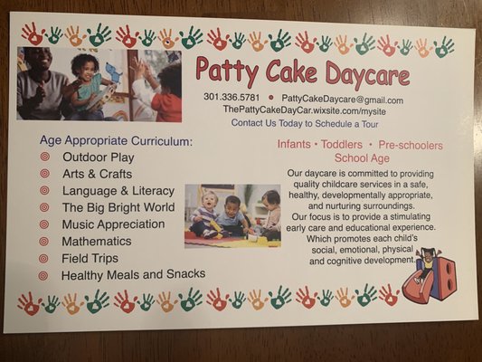 Patty Cake Daycare