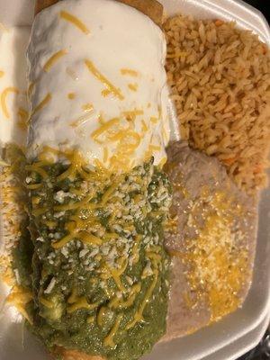 Carne Asada Chimichanga