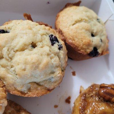 Blueberry muffins