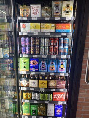 Local and regional craft beer selection