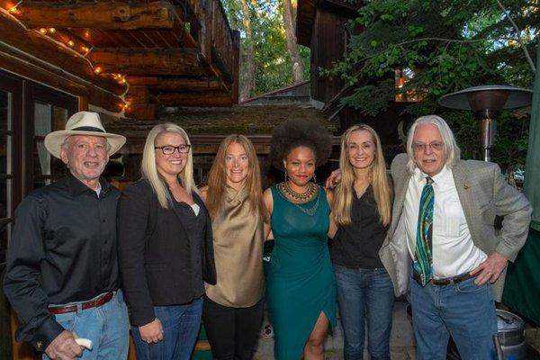 CONORML - Hunter S. Thompson Scholarship Winners with Lauren Maytin, Anita Thompson and Keith Stroup