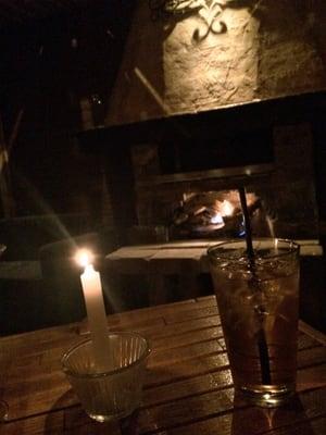 A perfect night to sit by the fireside at Bacco's waiting on the Polar Vortex!!