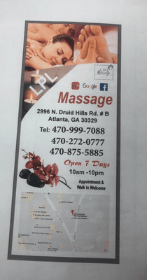 Asian massage in Atlanta GA