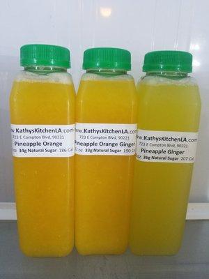 Pineapple Orange - Pineapple Orange Ginger - Pineapple Ginger