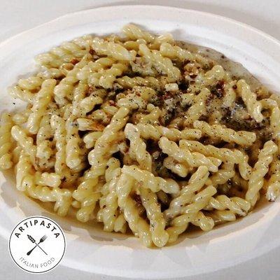 New recipe!!! Casarecce with Gorgonzola and walnuts - simply delicious