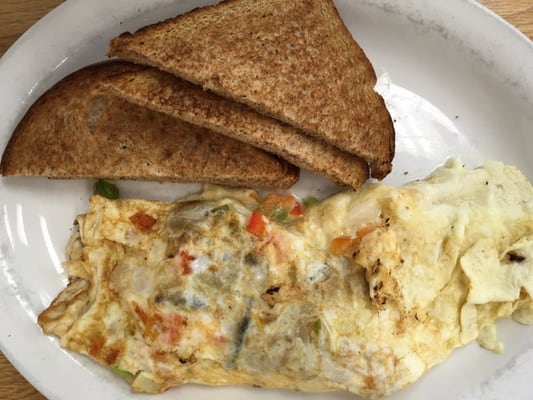 Egg white omelet