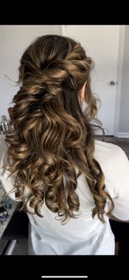 Event hair- Bride