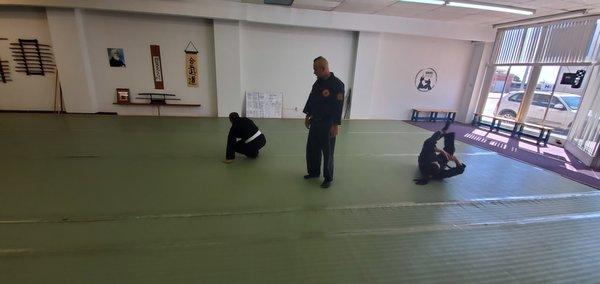 Frequent seminars with several certified instructors are held to increase student skills