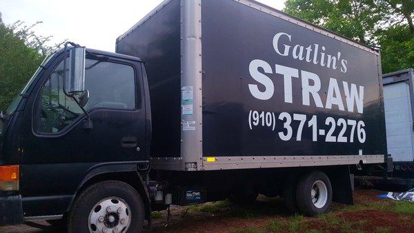 We offer delivery to our service area. To find out our service area please visit our website at www.GatlinsStraw.com or give us a call!