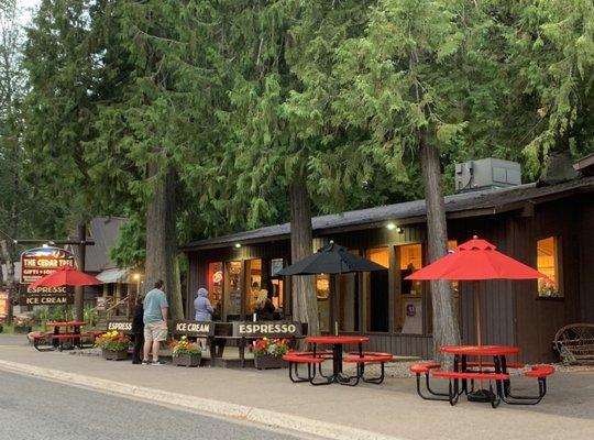 Cute shop near Lake McDonald