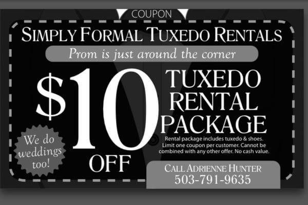 Simply Formal Tuxedo Rentals