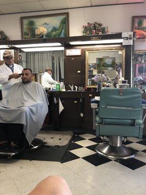 Old school barbershop