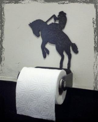 Bronc Rider TP Roll Holder