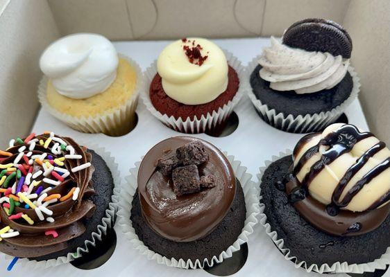 My delicious cupcakes. Yes, I shared. : )