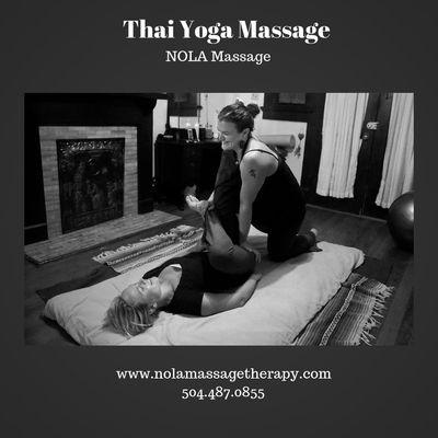 Traditional Thai Massage is sometimes what the body needs.