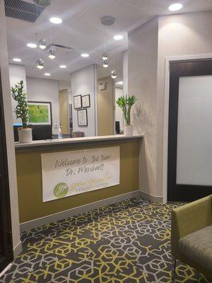 Reception area