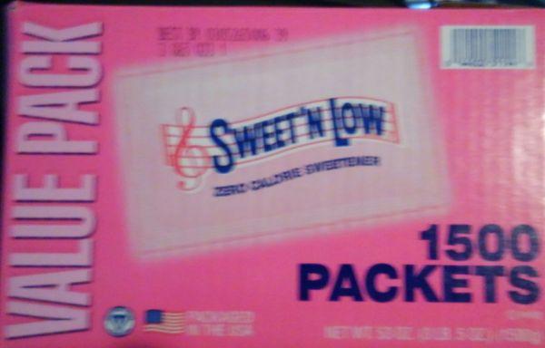 Box of Sweet n Low