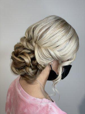 Client- formal updo