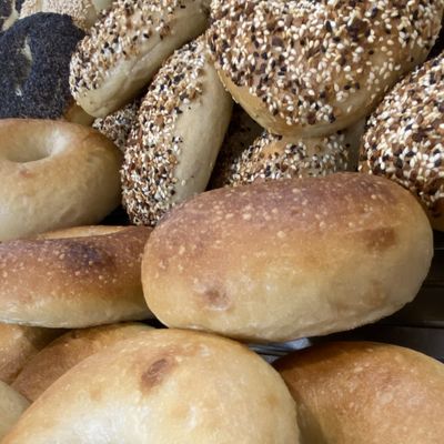 Bagels made fresh daily