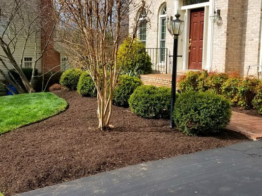 Mulch Services in Vienna VA by Evergreen