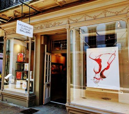 Visit Modernist Cuisine Gallery is located at 305 Royal Street in the heart of New Orleans' French Quarter.