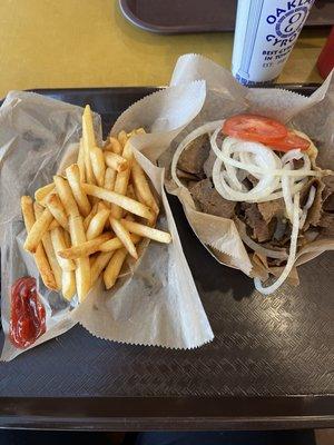 Gyro Sandwich Combo