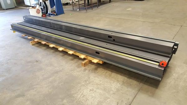 14' long parts can be cut and formed, all with CNC precision.