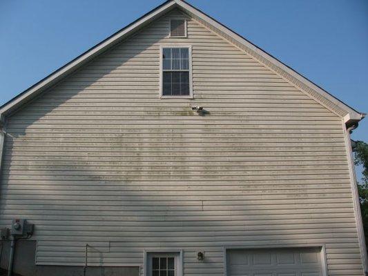 Superb Pressure Washing removes mold and algae