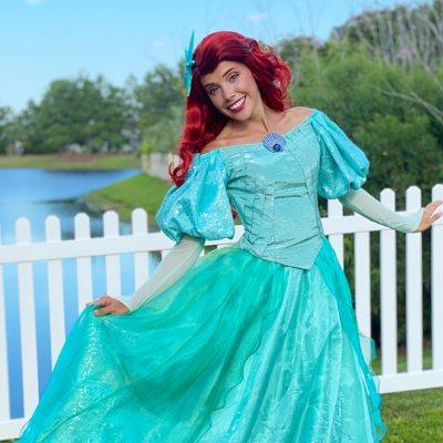 Little Mermaid Princess Carolina Character Co. Princesses for Hire Children's Birthday Parties Fun for Kids Entertainment Mermaid Party