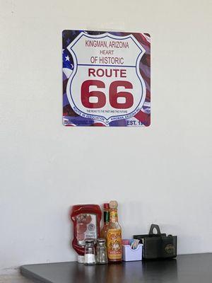 Great Route 66 diner.