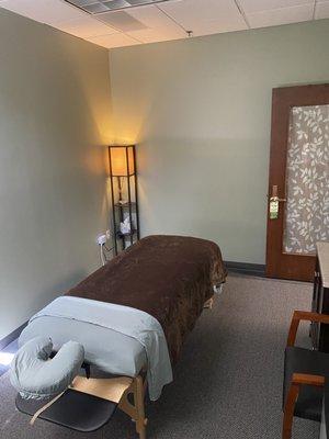 One of two Massage Treatment Rooms