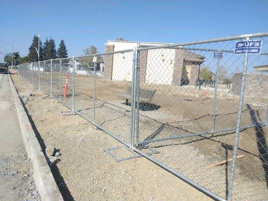 Construction Temporary Fence Rental