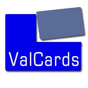 ValCards. Plastic Postcards.