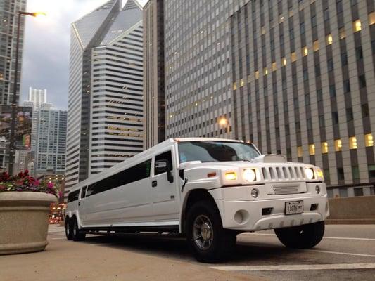 28 Passenger Dual Axle Hummer