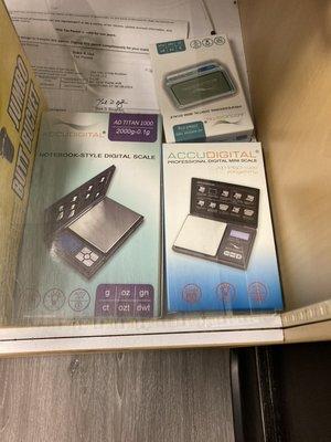 Pocket scales, mini scales, we have it all.