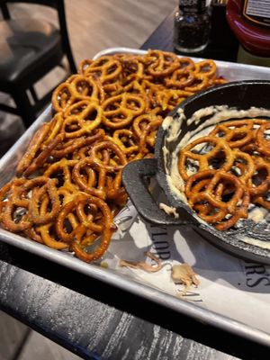 Pretzels...