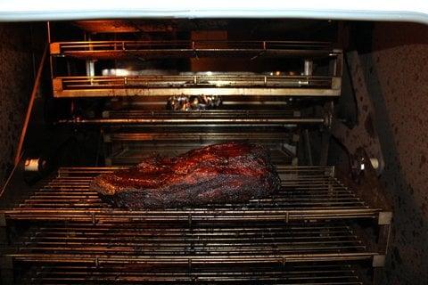 Just one of our fabulous smoked briskets