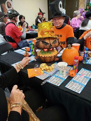 FREE Halloween party for our seniors! Breakfast and BINGO!