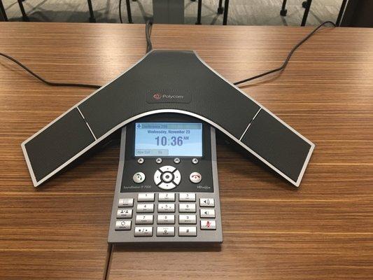 Polycom Soundstation IP 7000 conference phone provisioned as a SIP Extension on a Panasonic KX-NS700 PBX