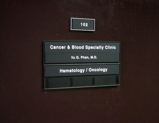 Cancer and Blood Specialty Clinic