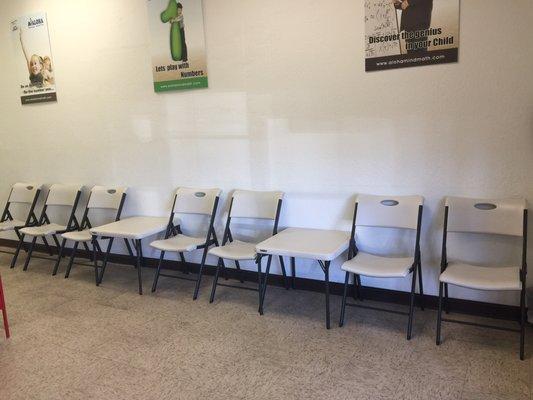 Nice & spacious waiting room.