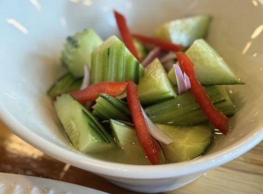 Cucumber salad