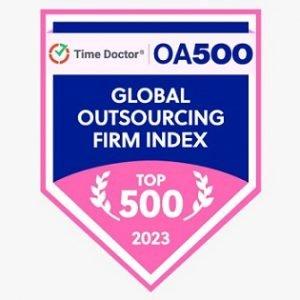 Ranked OA500 Global Outsourcing Firm Index Top 500 - 2023 
 Acknowledging Excellence in Global Outsourcing  #OA500 #OutsourcingFirm