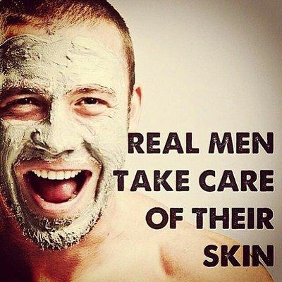 We do Men's Facials. Bearded facials as well