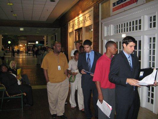 Pros,  Vets, college grads and students ready to go into the career fair. Join us.