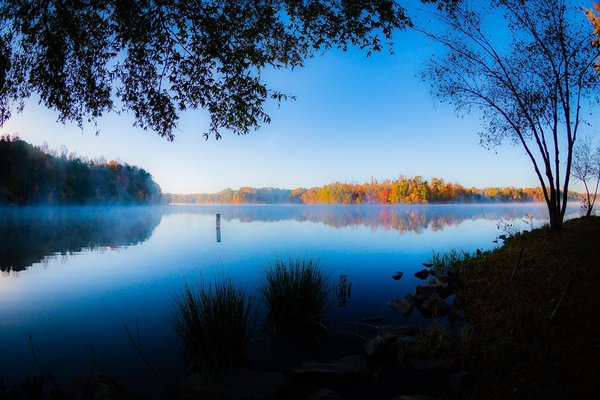 Lake Reidsville in the Fall