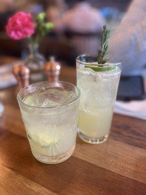 Rosemary & Lime  Ginger Blossom Margarita