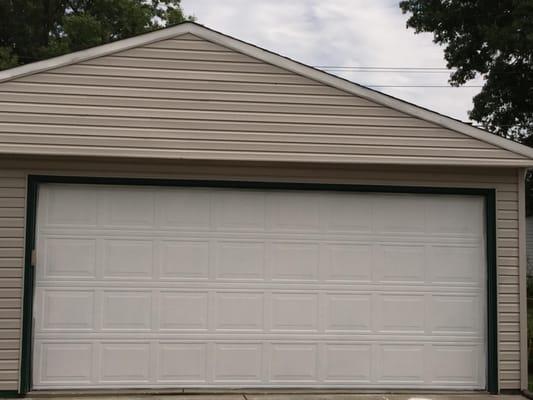 Garage door painting services starting at $179.99. Contact us today! 1-855-343-3331