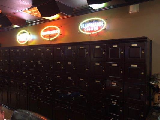 Member's lockers