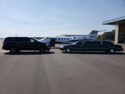 Greenbrier Limo now offering door to door service with Jet America at Greenbrier Valley Airport